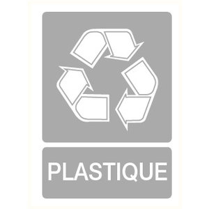 Pikt-o-Norm Pictogramme recyclage en plastique