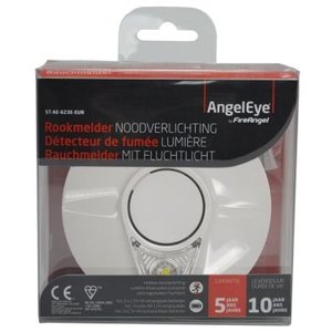 Angel Eye Angel Eye ST-AE-623E-EUR Détecteur de fumée avec lumière d'urgence