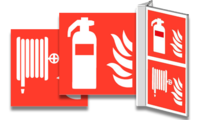 Pictogrammes protection d'incendie