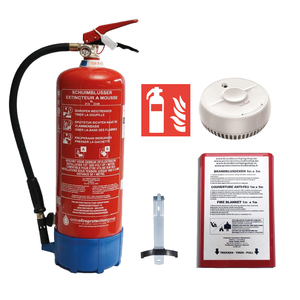 Protectionincendieshop Pack extincteur à eau pulvérisée (mousse) 6l full option