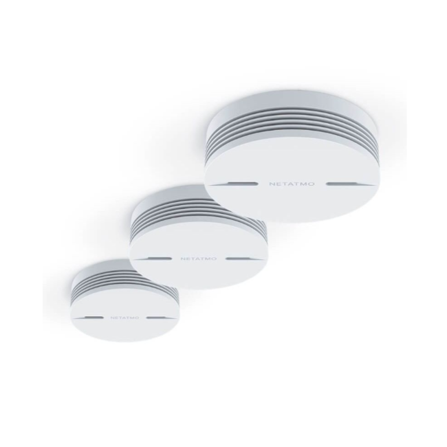 Acheter Détecteur de fumée connecté Netatmo triple pack? 