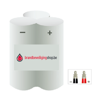 Batterie d'éclairage de secours NiCd 3.6 V triangle