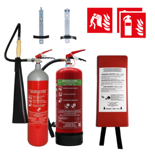 Protectionincendieshop Pack protection incendie pour la restauration Standard