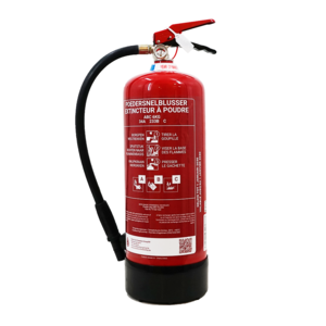 Protectionincendieshop Extincteur à poudre pour véhicules 6kg