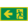 Pikt-o-Norm Pictogramme sortie de secours gauche
