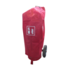 Couverture de protection extincteur sur roues 50l/kg - Rouge