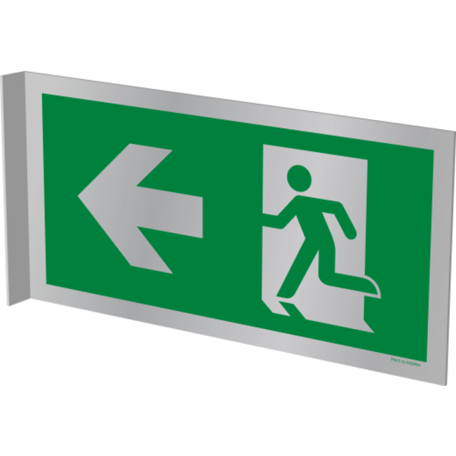 Pikt-o-Norm Pictogramme sortie de secours gauche