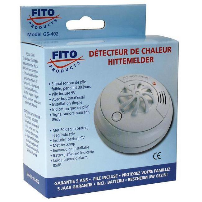 FITO Détecteur de chaleur FITO GS-402