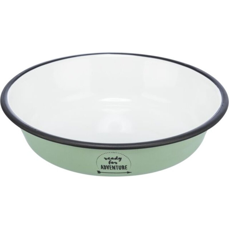Trixie RVS/enamel food bowl