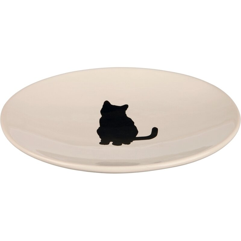 Trixie Flat ceramic food bowl