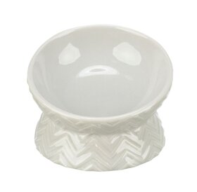 Trixie Verhoogde voer/waterbak 0,15l/⌀13cm