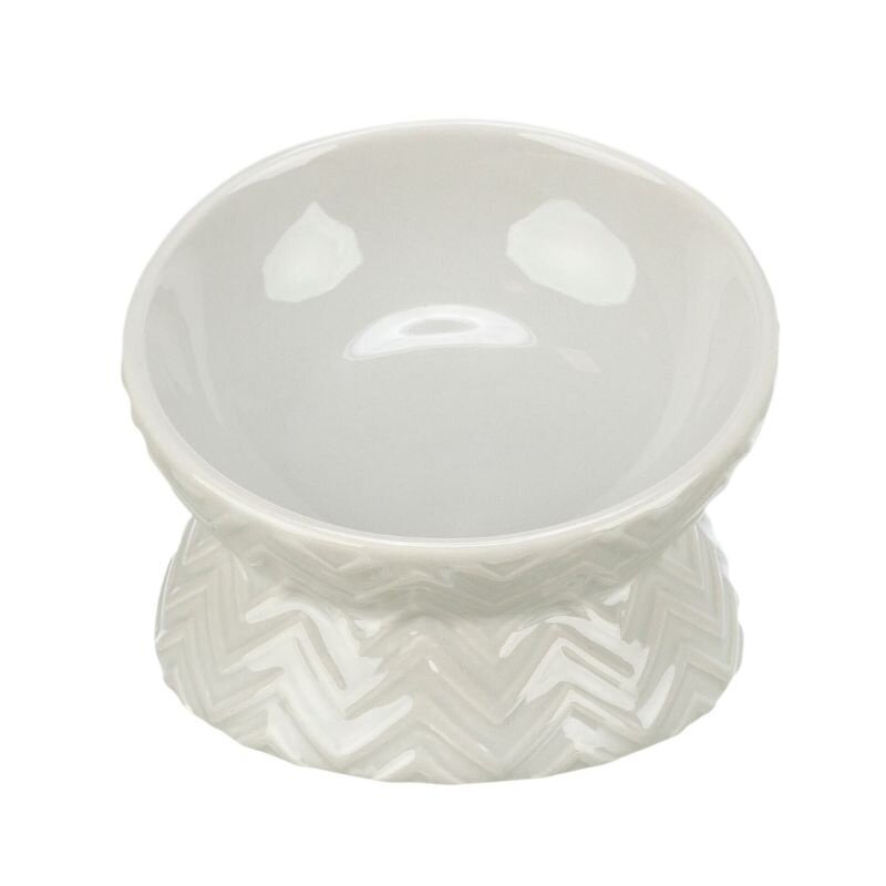 Trixie Verhoogde voer/waterbak 0,15l/⌀13cm