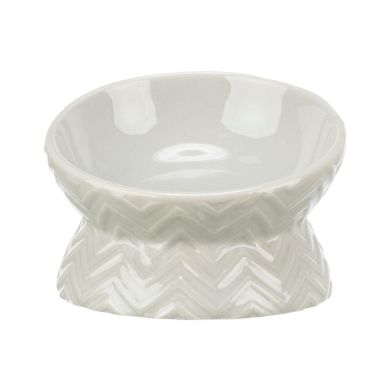 Trixie Verhoogde voer/waterbak 0,15l/⌀13cm