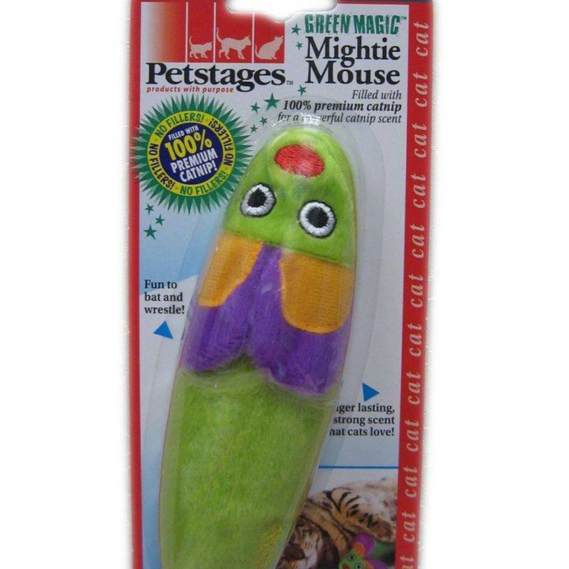 Petstages Green Magic Mightie Mouse