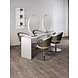 Salon Ambience Kaptafel Brooklyn (Ronde Spiegel) Salon Ambience Kaptafel Brooklyn (Ronde Spiegel)
