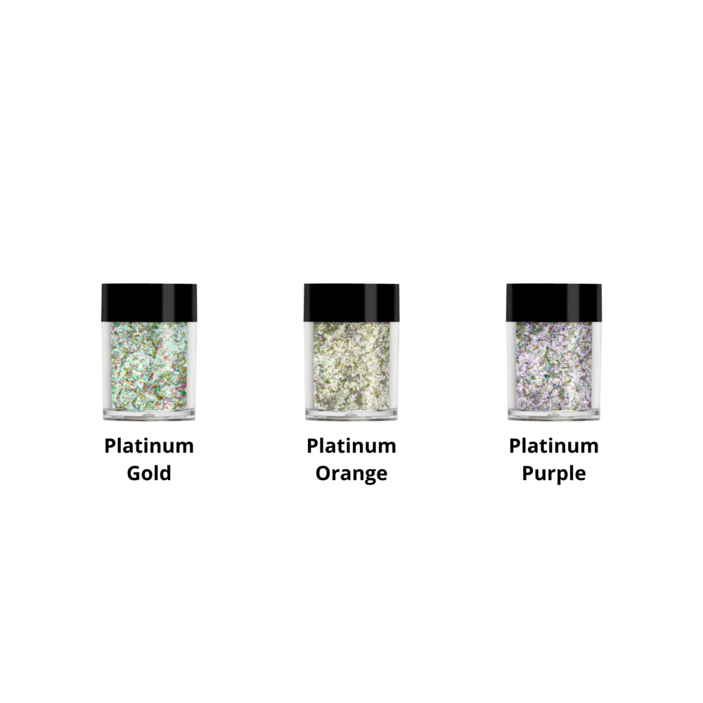 Lecenté Iridescent Flakes Nail Art Glitter kopen? Bij Kappershandel