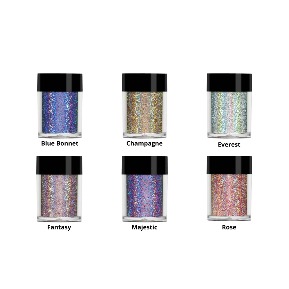 Lecenté Super Holographic Glitter kopen? Bij Kappershandel! Kappershandel