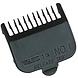 Wahl Opzetkammen Set Plastic Zwart (8 Stuks) Wahl Opzetkammen Set Plastic Zwart (8 Stuks)