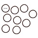Efalock Elastiek Bruin Zonder IJzer Klein 25mm (10 Stuks) Efalock Elastiek Bruin Zonder IJzer Klein 25mm (10 Stuks)