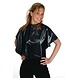Sibel Schoudermantel Charlotte Pvc Zwart Sibel Schoudermantel Charlotte Pvc Zwart