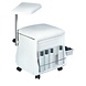 Sibel Tafel en Stoel voor Manicure Wit Sibel Tafel en Stoel voor Manicure Wit