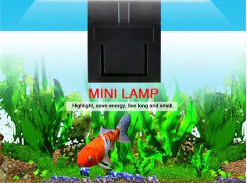 Buyatjohn Nano led verlichting voor kleine aquaria.