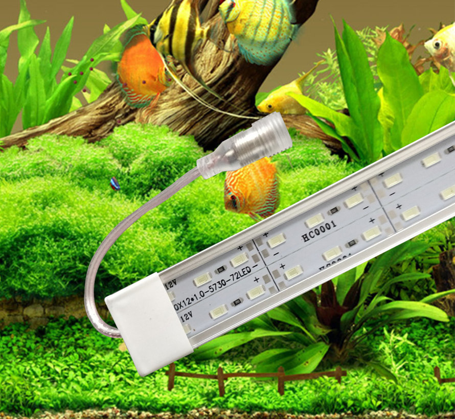 Planten LED aquarium verlichting  (dubbele ledstrip 120 leds per meter) alle lengtes. Scroll naar beneden voor de lengtes boven de 125 cm.