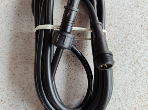 12 volt RGBW led balk waterdicht verlengsnoer 200 cm