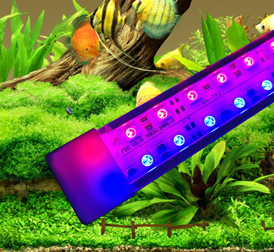 Aquarium led verlichting (Rode en Blauwe LEDS) (dubbele ledstrip) alle lengtes waterdicht. Scroll naar beneden voor de lengtes boven de 125 cm.