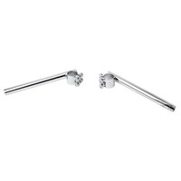 22MM Chrome Cafe Racer Clip-ons Tüv