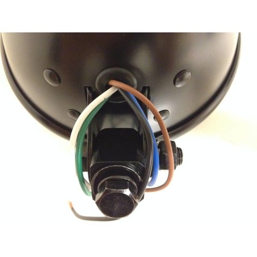 5,75 inch Bates Koplamp Black Onder Montage