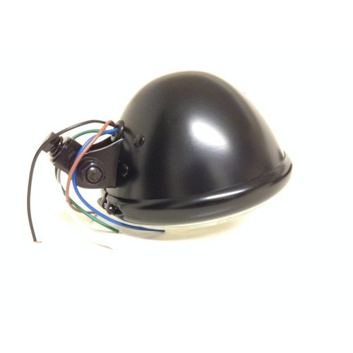 5,75 inch Bates Koplamp Black Onder Montage