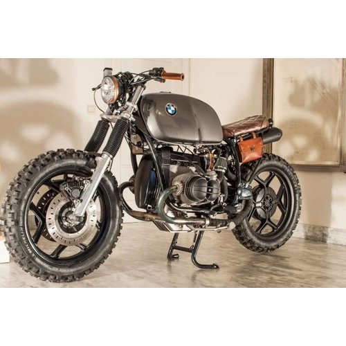 Shin Yo 5.75" Cafe Racer Headlamp H4, Copper & Black, E-mark