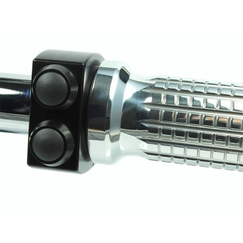 Motogadget mo.switch 3 knops 22MM zwart
