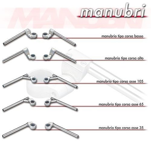 Tarozzi Low Rise Clipons 48 mm to 54 mm