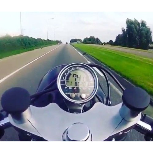 Acewell Digital Dash Black/Chrome Speedo ACE-2853