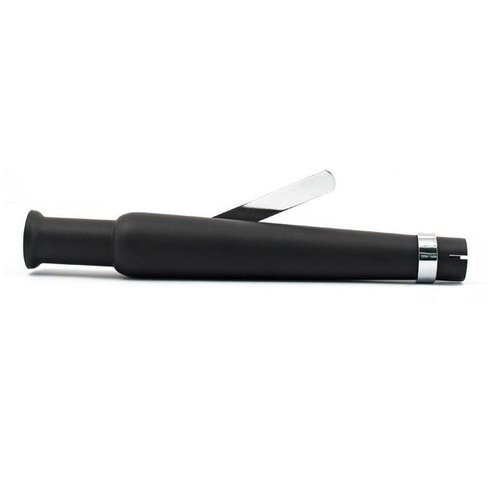 Pot d'échappement Trumpet noir 38mm - 44.4mm