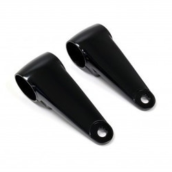 Black Aluminium Headlight Brackets 41/35/39 mm