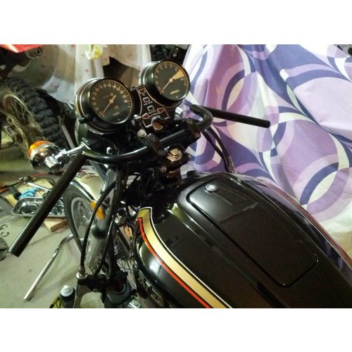 Emgo Classic Clubman Bars 7/8"" (22 mm) (Select color)