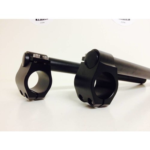 Bracelets de guidon 22 MM CNC noir (différentes tailles)