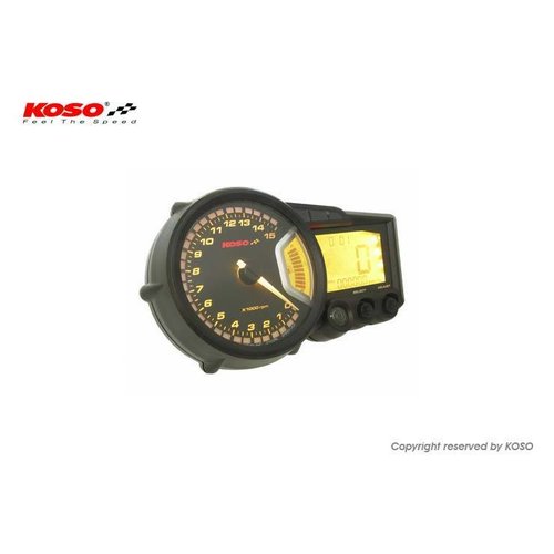 KOSO RX2 Cockpit numérique multifonctions KOSO