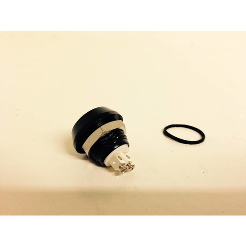 Motogadget Drukknop compact M12 Zwart