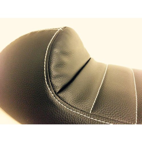 C.Racer Upholstered Cafe Racer Seat Tuck N' Roll Black Type 31