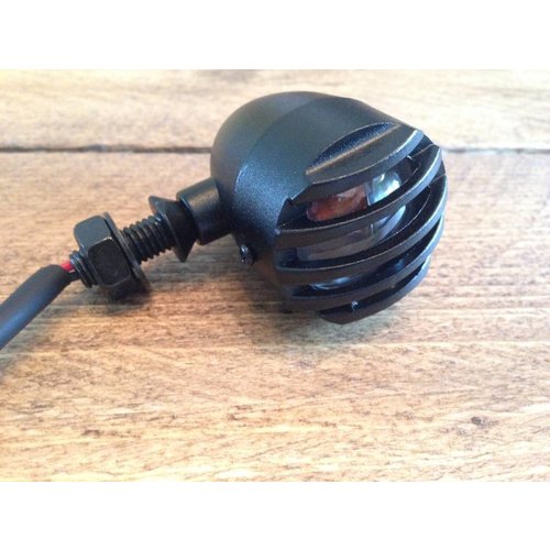 Ensemble de clignotants Steampunk noirs plats