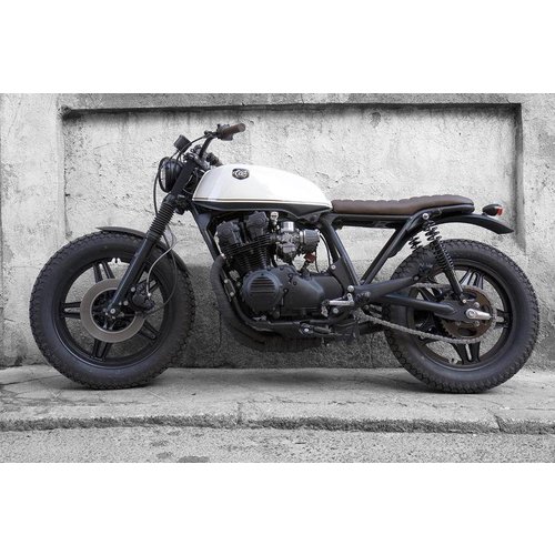 5.75" Scrambler Koplamp met Ondermontage Zwart