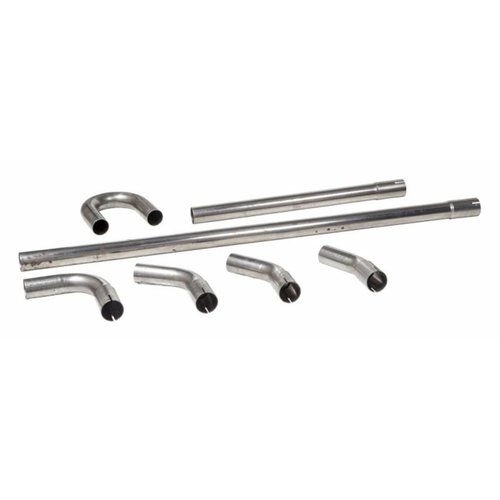 Simons 38MM DIY Exhaust Tubing Kit Steel