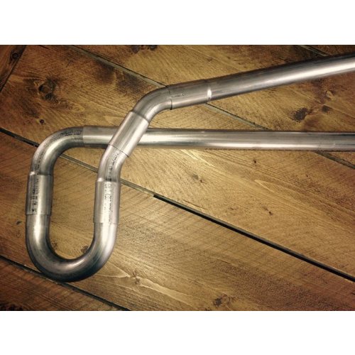 Simons 38MM DIY Auspuffrohr Kit Stahl