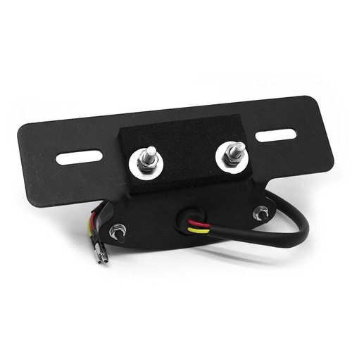 Feu arrière à LED transparent avec support de plaque