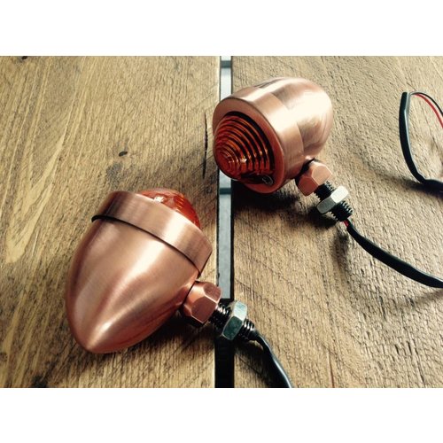 Set Oldskool Copper Bullet Knipperlichten