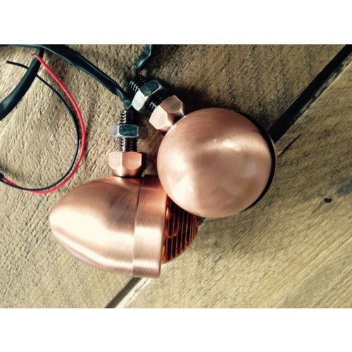Set Oldskool Copper Bullet Knipperlichten